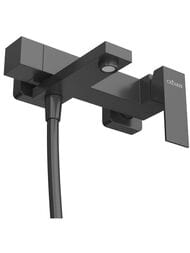 Смеситель для ванны/душа CEZARES SLIDER-VD-NOP однозахватный, с душевым комплектом, цвет: черный