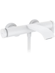 Смеситель Hansgrohe Vivenis 75420700 для ванны, настенный, матовый белый — миниатюра 1