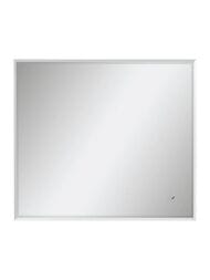 Зеркало Континент Lago (800х700) с LED подсветкой 5000K и сенсорным выключателем, белый