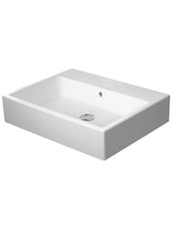 Умывальник Duravit Vero Air 600х470 без отверстия под смеситель, с переливом 2350600060