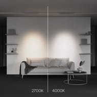 �������� ���������� Maytoni Points (������) TR195-3-20W2.7K-M-W Trinity 2700K 20�� 30�, IP20, �����