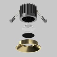 ������������ ���������� Maytoni Round (�����) DL058-12W3K-BS, 3000K, 12��, 50�, IP20, ������