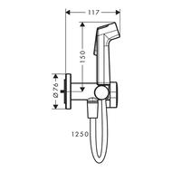 ������������� ��� Hansgrohe Bidette � ����������, ����� 1250��, ���� ����������� ������ 29232140