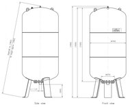 ���������������� ������� ������������� Reflex DE 600 (1860�740) 600�, 1 1/2", 155��