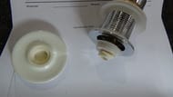 Уценка! Донный клапан Ceramica Nova Click-Clack, без перелива, керамическая крышка, белый CN2000
