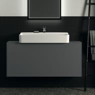 Столешница для тумбы 120 Ideal Standard CONCA 1200x373x6 керамическая, grey stone T4347DI