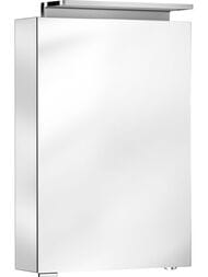 Зеркало-шкаф Keuco Royal L1 500х742х150 петли справа, подсветка, диммер, розетка,серебр. 13601171101