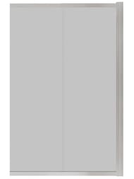 Шторка на ванну Terminus Ното 01 1CS150х90CT (1500х900), раздвижная, тонированное стекло, хром