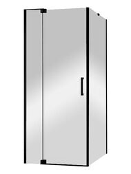 Душевой уголок CEZARES SLIDER (1000-1100х1000х1950) AH-1-100-100/110-C-NERO стекло прозрачное/черн — миниатюра 1