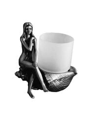 Стакан настольный ART&MAX Juno цвет: серебро AM-B-0071C-T