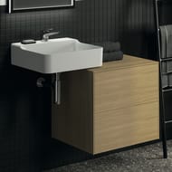 Тумба под раковину Ideal Standard CONCA (600x505x550) 2 ящика, светлый орех, со столешницей T4321Y6