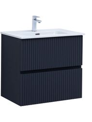 Тумба для раковины Aquanet Джейн 70 (700х455х637) подвесная, 2 ящика, цвет: маренго 335428
