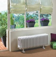 Радиатор Zehnder Charleston 5040 пятитрубчатый ВГ:400х173, межценр. 334, боков. подкл. 3/4", 86 Вт