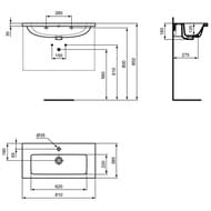 ���������� ��������� Ideal Standard i life S 810�390 �������, ���. ��� ���������, ����� T458901