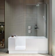 ����� � ������� ������������ Duravit Shower+Bath 1700�750�2100 � ���� ������, ���������� ������ 700404000000000