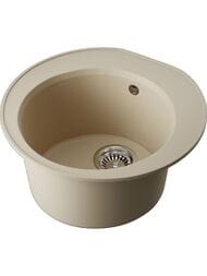 Мойка Omoikiri MIYA 50R-CH (505х490х230) врезная, тетогранит, шампань 4993508