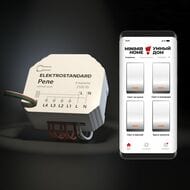 Умное четырехканальное реле Elektrostandard a059230, белый