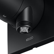 Шланговое подключение Keuco IXMO с держателем для лейки и выводом для шланга,черный мат.59549370202
