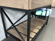 Тумба COMFORTY Бредфорд-90 (910х870х470) напольная, с раковиной, дуб темный 00004148003
