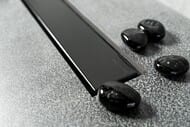 Душевой лоток BETTOSERB Confluo Frameless Line Matte Black 850мм с решеткой, комб.затвор