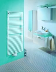 Полотенцесушитель стальной Zehnder Forma LF-150-050-05 (1441х496) водяной, цвет: белый