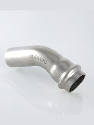 Пресс угольник VALTEC 88.9х88.9а, 45° нерж. сталь, VTi.958.I.008989