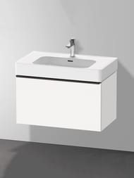 Тумба под раковину Duravit D-Neo (440х784х452мм) подвесная, белый матовый DE4277004180000 — изображение 2