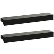 Ручки Jacob Delafon Vivienne EB1579-S14 10 см, для пенала, комплект 2 шт., черный, лак сатин