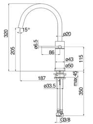 ��������� NOBILI VELIS ��� �����, ���������� �����, Eco, ������� ������ VE125133RCP