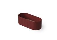 Ванна отдельностоящая Dea Design DD8804 1700 17 (1700х720х560), овальная, слив-перелив, д/к, бордовый