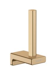 Держатель запасного рулона туалетной бумаги Hansgrohe AddStoris 41756140 одинарный, шлиф. бронза
