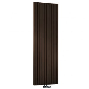 Дизайн-радиатор JAGA Tetra Wall H180 L41, 1880Вт, цвет шоколад, TETW1.180041.160/MM/SP
