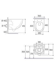 ������ ��������� Aqueduto Ovo 480x360�340 ������������, ���� Tornado, � ��������, ����� OVOT0110