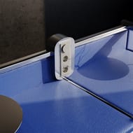 Рамка стеклянная VOLTUM S70 на 3 поста, шелк VLS110304
