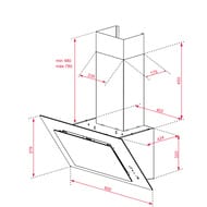 ������� TEKA Maestro DVT 68660 TBS BLACK (600�379) 698 �3/�, 230 ��, ������ ������