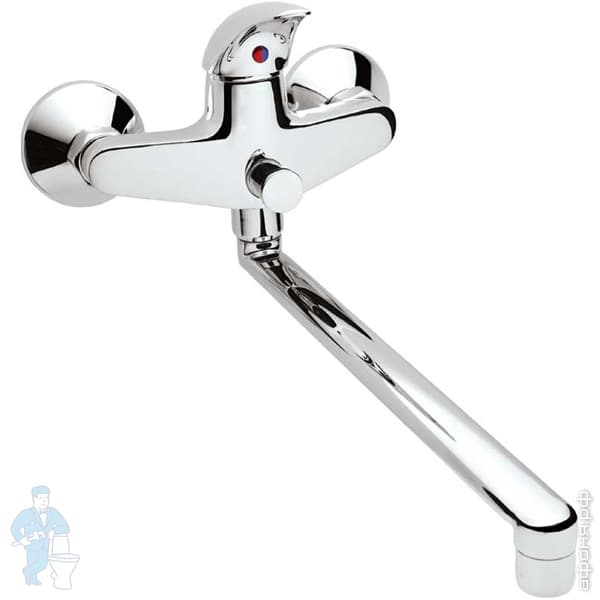 .>Смеситель VIDIMA ОРИОН настенный для ванны BA005AA/B4225AA длинный ...