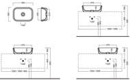 �������� ���������  Hatria Pencil Y1GF01 550�380�165 ��� �������� � ��������� ��� ���������, �����