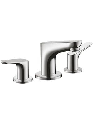 Смеситель Hansgrohe Focus 31937 на борт ванны, двухзахватный, 3 отверстия, хром