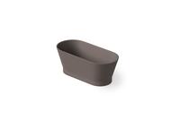 Ванна отдельностоящая Dea Design DD8609 1500 6 (1500х680х540), овальная, д/к, серо-коричневый