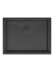 Мойка нерж. сталь NEXT 58 UNI, PM215844-MBN, матовый черный, 580х440мм, Paulmark 1,2мм