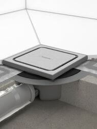 Hansgrohe RainDrain Spot Точечный слив с решеткой 15х15 см 56055800