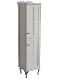 Пенал Caprigo Борго 402х1641х353 правый, светло серый цвет bianco-grigio 33450R-B177 фурнитура хром