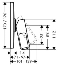 ��������� Axor Urquiola 11625 ��� ���� ������������� ���������, ������� �����, ����