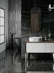 Плинтус KERAMA MARAZZI Греппи (200х400) черный FME008R (шт.)