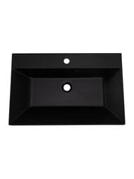 Умывальник мебельный BelBagno (700х450х150) искусственный мрамор, черный BB700/450-LV-ART-AST-NERO