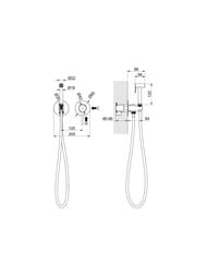 ����� � ������������� ����� Aquatek ������ AQ1319BG ������������, 2 ���., �������������, ���. ����