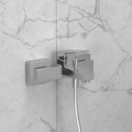 Смеситель для ванны/душа Vitra Minimax Square настенный, однозахватный, хром A43520EXP