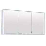 Зеркальный шкаф Burgbad Crono 1244х684х184 LED, выключатель, 2 розетки, зеркальный корпус SPHV120 — миниатюра 1