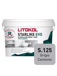 ������� ���������� LITOKOL STARLIKE EVO S.125 GRIGIO CEMENTO, 1 ��
