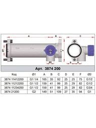 ��������� ��������� FAR START 2" �� � ������� 1"�, ������, 200��, ����., FK 3874 2010 200